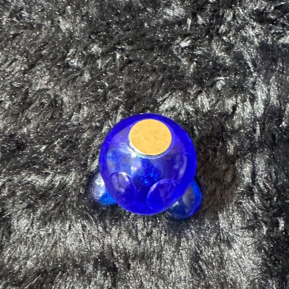 Koziol Curly Blue Decorative Figurine Office Paper Clip Holder - Picture 4 of 6